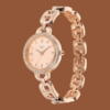 Titan Raga Showstopper Quartz Analog Rose Gold Dial Metal Strap Watch for Women 4