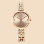 Titan Raga Showstopper Rose Gold Dial Watch for Women 1