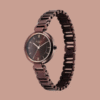 Titan Raga Delight Quartz Analog Brown Dial Brown Metal Strap Watch for Women 2